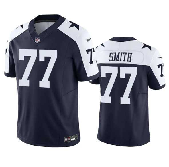 Men & Women & Youth Dallas Cowboys #77 Tyron Smith Navy 2023 F.U.S.E. Vapor Limited Stitched Football Jersey->dallas cowboys->NFL Jersey